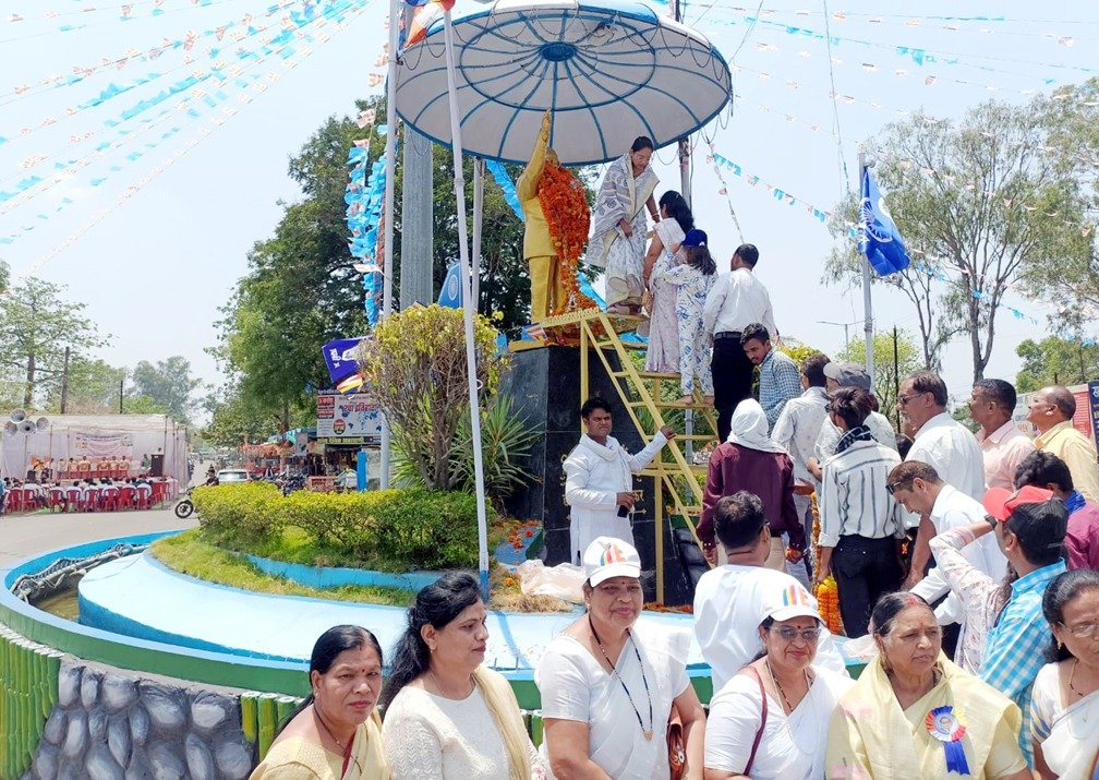 Betul News | Baba Saheb's birth anniversary celebrated with pomp