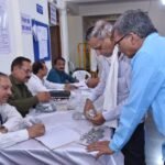 Betul News | Subhash Barskar arrived with a chiller to submit nomination.