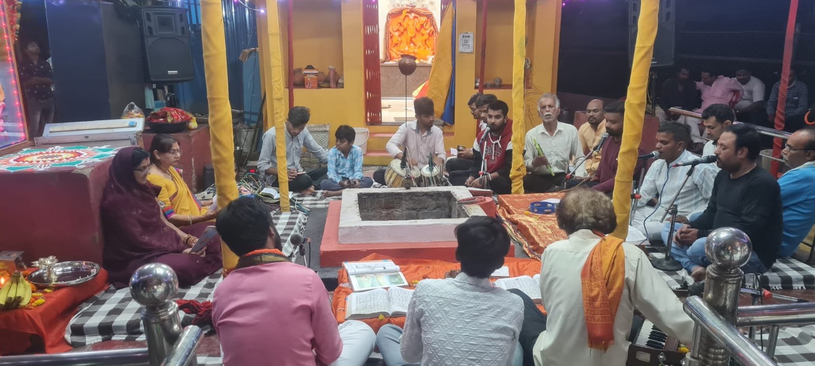 Sunderkand Path Sunderkand recitation took place in Chhinn Mata Mashtiska temple.