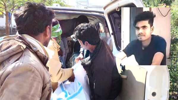 बाइक को पीछे से मारी टक्कर में