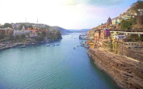 ओंकारेश्वर और ममलेश्वर मंदिर क्षेत्र के