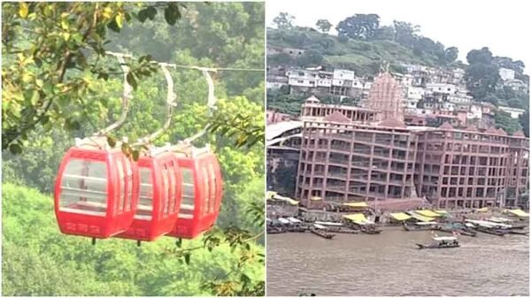 ओंकारेश्वर और सिद्धवरकूट के बीच