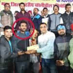 पेड़ से टकराई बाइक से खिलाड़ी