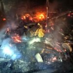 कोठे में आग लगने