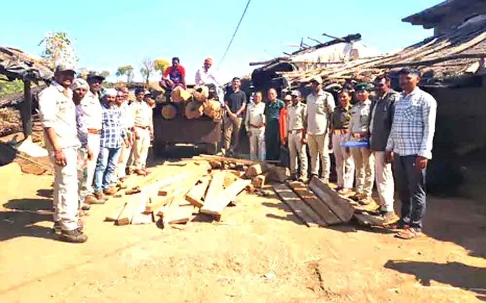 वन विभाग ने पकड़ा 2.70