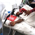 डंपर की टक्कर