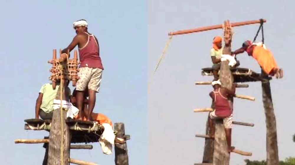 रावण के बेटे और बहू के सामने