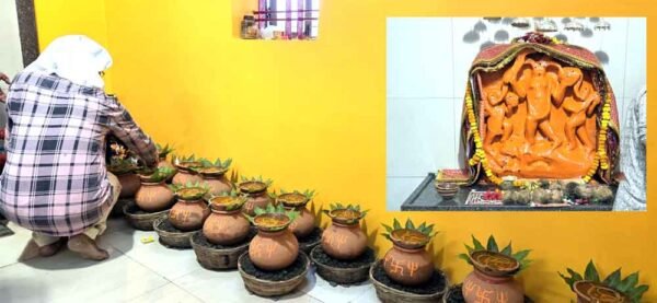 छिन्नमस्तिका मातेश्वरी मंदिर में