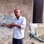 पत्थर चोरी के शक में परिवार का