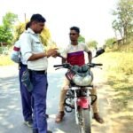 ट्रैफिक पुलिस ने