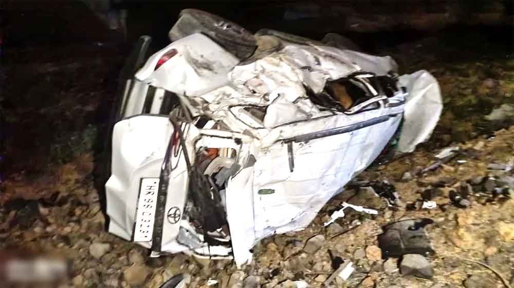 भीषण सड़क हादसे में तीन