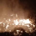 पार्क में कचरा जमा होने की वजह से