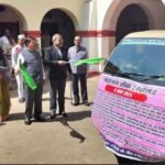 नेशनल लोक अदालत के प्रचार वाहन