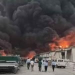 फैक्ट्री में भीषण आग, 9 घंटे की