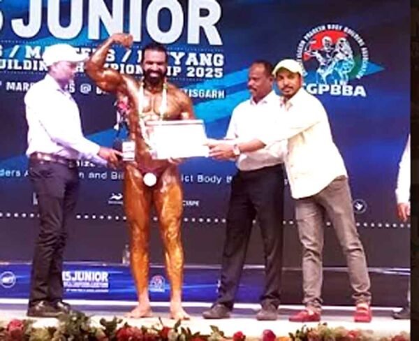 बॉडीबिल्डिंग के राष्ट्रीय मंच पर चमके