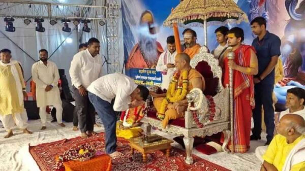 छिंदवाड़ा में शंकराचार्य स्वामी सदानंद