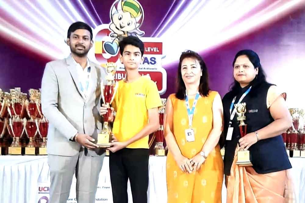 अम्बर वैद्य ने स्टेट लेवल चैम्पियनशिप