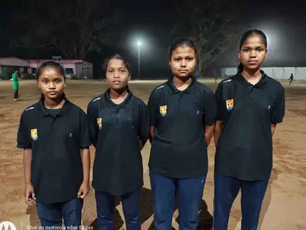 नेशनल फुटबाल में चयनित हुई