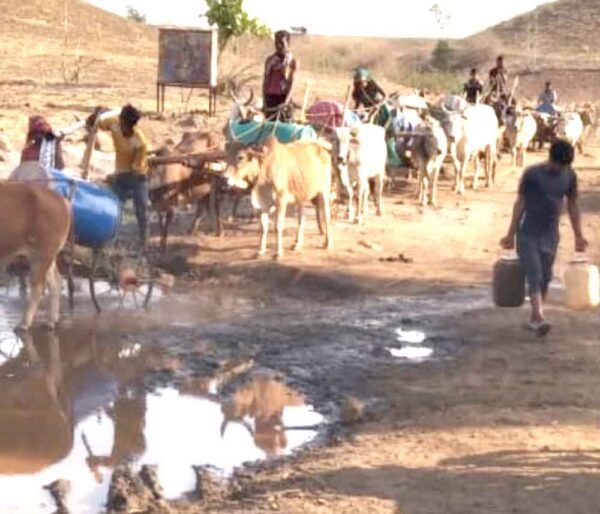 बेहड़ाढाना- तोगाढाना में गहराया पेयजल