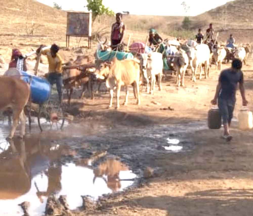 बेहड़ाढाना- तोगाढाना में गहराया पेयजल