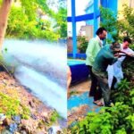 जलसंकट की चपेट में शहर: टंकी से