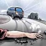 अज्ञात वाहन की टक्कर में पिता की मौत