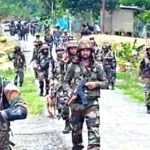 मणिपुर में उग्रवादियों पर सुरक्षाबलों का