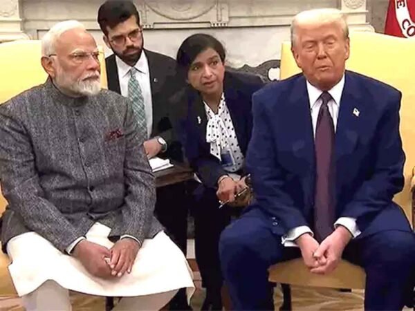 पीएम मोदी-राष्ट्रपति ट्रम्प के बीच 35 मिनट