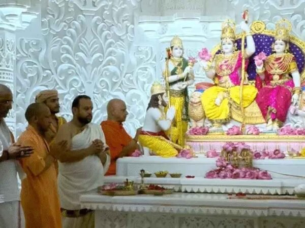 अयोध्या: राम दरबार की प्राण प्रतिष्ठा