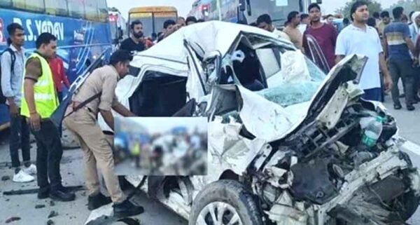 दर्दनाक सड़क हादसा: एक ही परिवार के