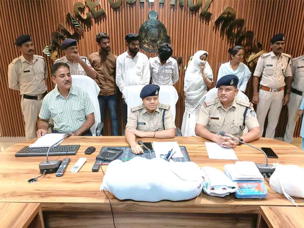 गंज थाना पुलिस की बड़ी कार्रवाई: 5.5