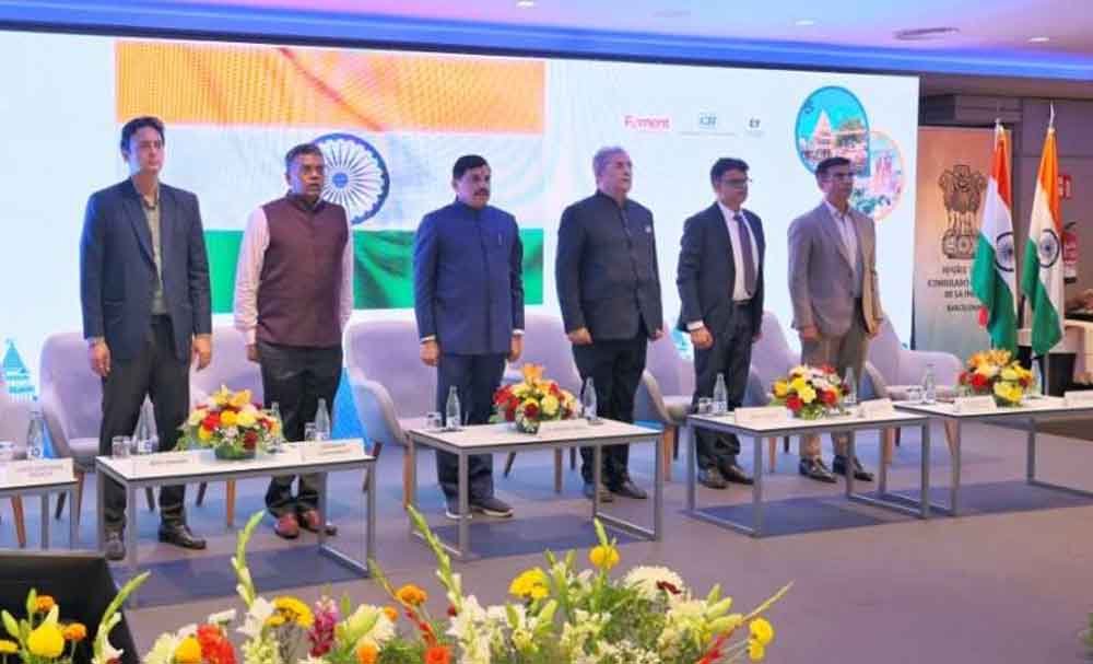 स्पेन में मुख्यमंत्री मोहन यादव ने प्रवासी