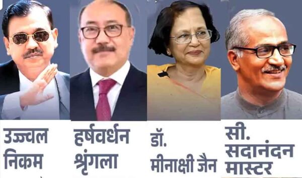 राष्ट्रपति मुर्मू ने राज्यसभा के लिए 4 सदस्यों