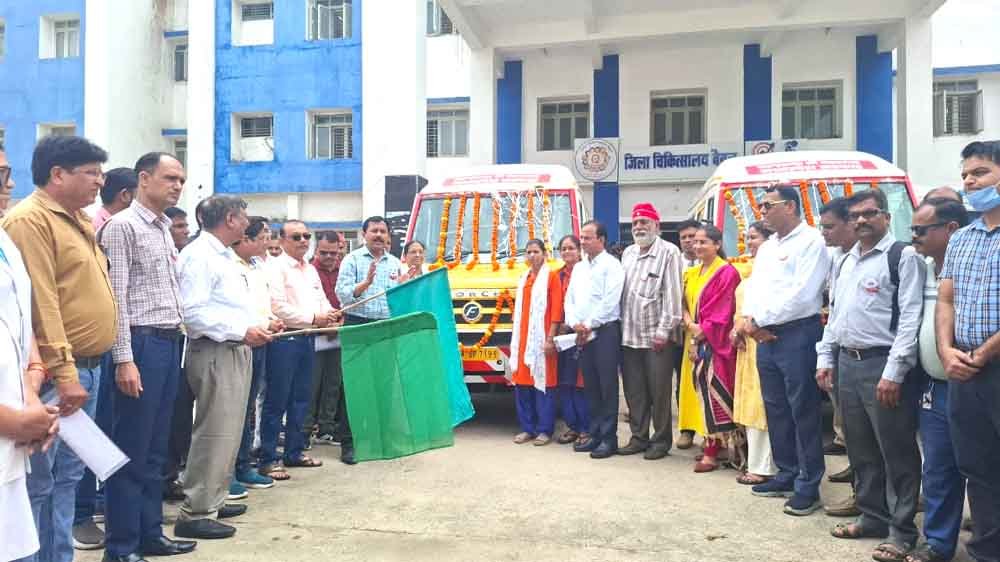 जिला अस्पताल में