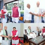 बीजेपी प्रदेश अध्यक्ष हेमंत खंडेलवाल दिल्ली