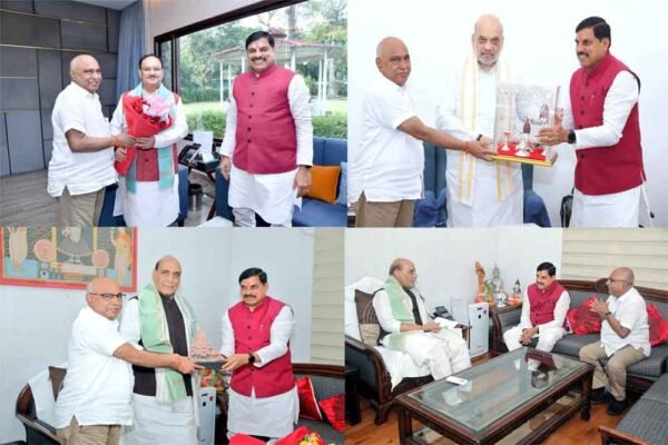 बीजेपी प्रदेश अध्यक्ष हेमंत खंडेलवाल दिल्ली