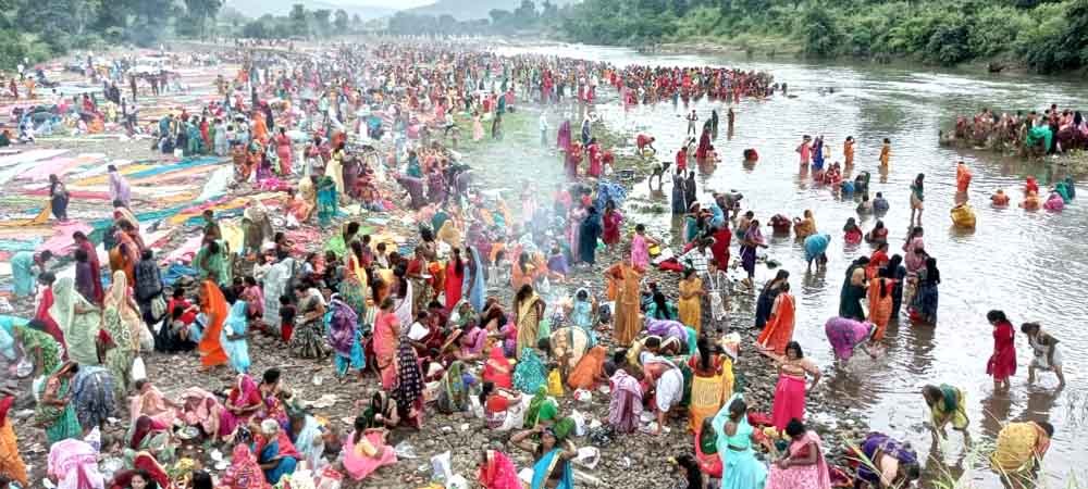 ऋषि पंचमी पर उमड़ी श्रद्धालुओं