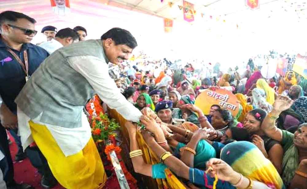 रक्षाबंधन पर सीएम मोहन यादव का दौरा,