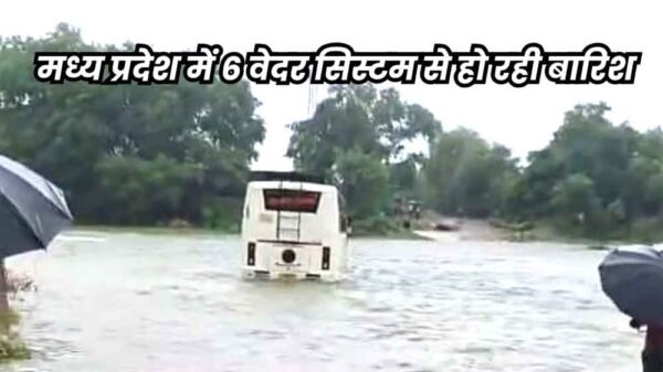 मध्य प्रदेश में मानसून सक्रिय, 24 जिलों में