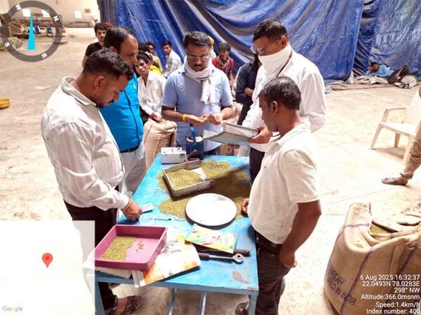 अमानक मूंग खरीदी के खुलासे के