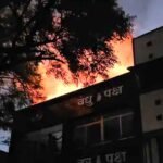 एंजेल आर्ट दुकान में देर रात लगी