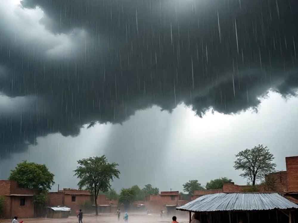 मध्यप्रदेश में जारी है बारिश का