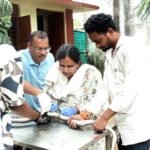 घायल सांप का