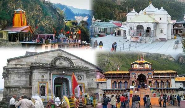 भारी बारिश और भूस्खलन से चारधाम