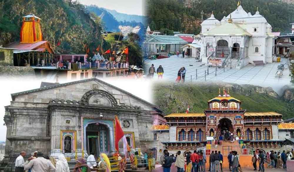 भारी बारिश और भूस्खलन से चारधाम