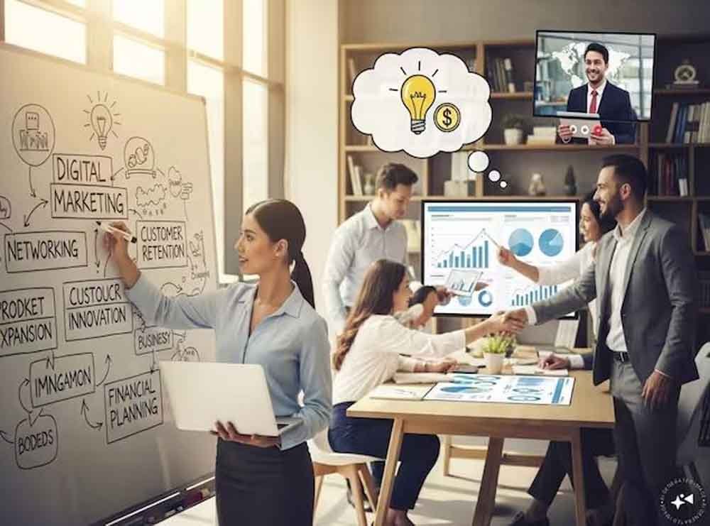 बिज़नेस में तरक्की और नए क्लाइंट्स