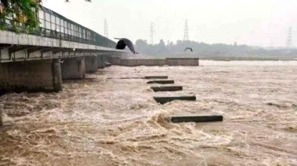 यमुना का जलस्तर खतरे के निशान से ऊपर