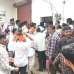 खाद के लिए कतार