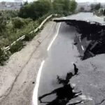 भोपाल के पास 100 मीटर सड़क