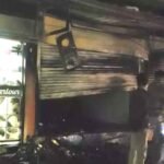 अवैध गैस रिफिलिंग सेंटर में भीषण आग